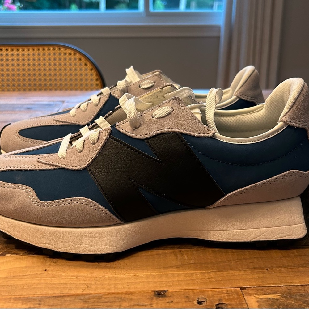 New Balance Blue and Gray Athletic Shoes